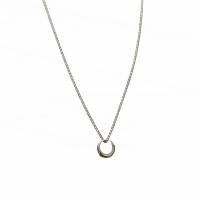 Sterling Silver Jewelry Necklace, 925 Sterling Silver, fashion jewelry & for woman Approx 17.7 Inch 