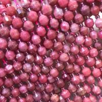 Rhodonit Perlen, mit Seedbead, poliert, DIY & facettierte, Rosa, 5x6mm, Länge:ca. 38 cm, verkauft von Strang