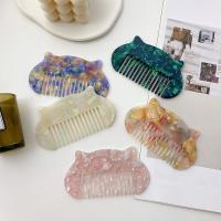 Decorative Hair Combs, Acetate, handmade, fashion jewelry & for woman 