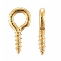 Iron Hooks Eye Screws Nail, plated, DIY Approx 2mm, Approx 