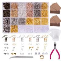 DIY Jewelry Finding Kit, Zinc Alloy, plated, mixed, mixed colors 