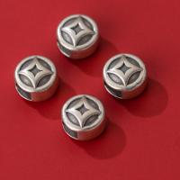 Sterling Silver Spacer Beads, 925 Sterling Silver, DIY & matte, silver color Approx 3mm 
