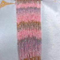 Morganite Beads, Square, polished, DIY & faceted, mixed colors, 3-3.5mm Approx 38 cm 