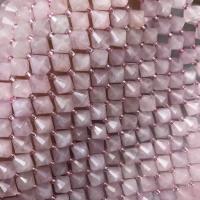 Morganite Beads, with Seedbead, Conical, polished, DIY & faceted, pink Approx 38 cm 
