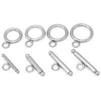 Stainless Steel Toggle Clasp, 304 Stainless Steel, DIY & machine polishing original color 