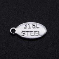 Titanium Steel Pendants, polished & for woman Approx 