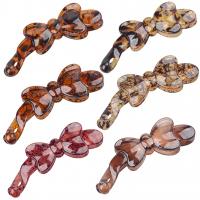 Hair Banana Clips, Resin, Bowknot, fashion jewelry & for woman 