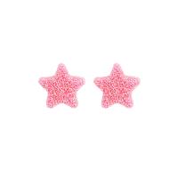 Resin Stud Earring, Star, fashion jewelry & for woman 