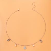 Zinklegierung Taillenkette, mit ABS-Kunststoff-Perlen, Modeschmuck & für Frau, originale Farbe, Länge:69.5 cm, verkauft von PC