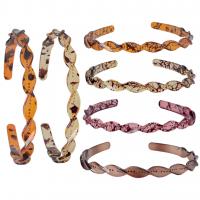 Hair Bands, Resin, stoving varnish, fashion jewelry & for woman 