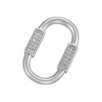 Cubic Zirconia Micro Pave Brass Pendant, plated, micro pave cubic zirconia 