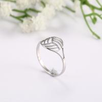 Stainless Steel Finger Ring, 304 Stainless Steel, hand polished, fashion jewelry & for woman, original color, 12*12mm 