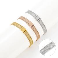 Titanium Steel Bracelet & Bangle, Donut, Vacuum Ion Plating, fashion jewelry 