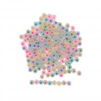 Émail acrylique perles, DIY & lumineux & émail, couleurs mélangées Vendu par sac
