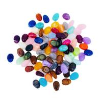Acryl Schmuck Perlen, Rhombus, Spritzgießen, DIY, keine, 13x18mm, ca. 310PCs/Tasche, verkauft von Tasche