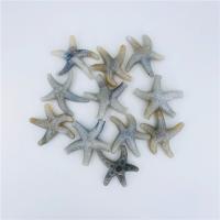 Acrylic Jewelry Beads, Starfish, injection moulding, DIY 40-45mm 