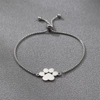 Stainless Steel Charm Bracelet, 304 Stainless Steel, Claw & for woman, original color .09 Inch 