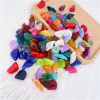 Perle acrylique, Irrégulière, envoyé au hasard & DIY, plus de couleurs à choisir - Vendu par sac