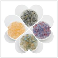 Frosted Lampwork Beads, Round, DIY 10mm 