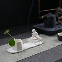 Porcelain Incense Seat, handmade, for home and office & durable 