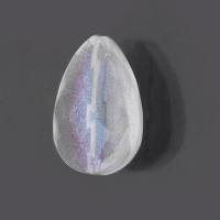 Transparent Acrylic Beads, Teardrop, DIY & faceted, clear Approx 0.5mm, Approx 