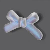 Transparent Acrylic Beads, Bowknot, DIY, clear Approx 2mm, Approx 