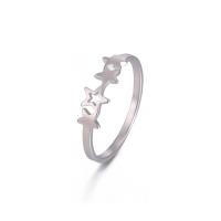 Stainless Steel Finger Ring, 304 Stainless Steel, fashion jewelry & Unisex original color 