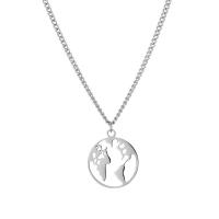 Stainless Steel Jewelry Necklace, 304 Stainless Steel, polished, fashion jewelry & Unisex & hollow, original color Approx 23.62 Inch 