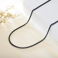 304 Stainless Steel Necklace, Vacuum Ion Plating, fashion jewelry & for man 2.5mm Approx 23.62 Inch 