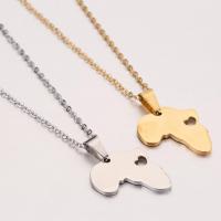 Stainless Steel Jewelry Necklace, Vacuum Plating, fashion jewelry & for woman cm 