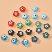 Perles de Murano Evil Eye, chalumeau, fleur, DIY, plus de couleurs à choisir Environ 2mm, Vendu par PC