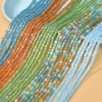 Perles de Murano dépolies, chalumeau, DIY, plus de couleurs à choisir Environ 1.5mm, Environ Vendu par brin