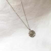 Zinc Alloy Necklace, plated, for woman 22mm Approx 15.74 Inch 