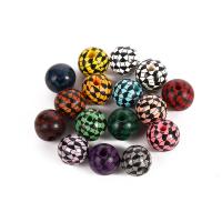 Printing Wood Beads, Round, DIY 16mm, Approx 