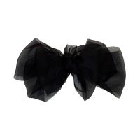 Cloth Bowkont Hair Clip, with Zinc Alloy, Bowknot, handmade, fashion jewelry & for woman 