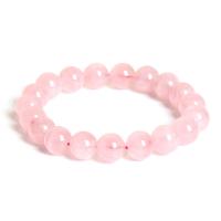 Rose Quartz Bracelet & for woman, pink Approx 7.6 Inch 