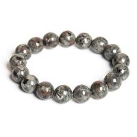 Flame Stone Bracelet, polished & for woman, grey Approx 7.6 Inch 