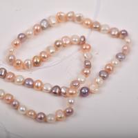 Button Cultured Freshwater Pearl Beads, irregular, DIY mixed colors cm 