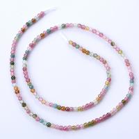 Natürlicher Turmalin Perlen, rund, poliert, DIY, keine, 2.5mm, ca. 152PCs/Strang, verkauft von Strang