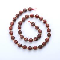 Perles en jaspe bréchique, Corde d'armure, avec Seedbead, lanterne, poli, DIY & normes différentes pour le choix & facettes, rouge Environ 14.96 pouce, Vendu par brin