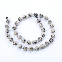 Dalmatinische Perlen, Dalmatiner, mit Seedbead, Laterne, poliert, DIY & verschiedene Größen vorhanden & facettierte, gemischte Farben, Länge:ca. 14.96 ZollInch, verkauft von Strang