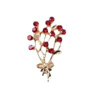 Zinc Alloy Hair Accessories DIY Findings, with Plastic Pearl, Branch, rack plating & with rhinestone 