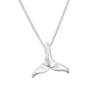 Sterling Silver Jewelry Necklace, 925 Sterling Silver, plated, fashion jewelry & for woman Approx 17.7 Inch 