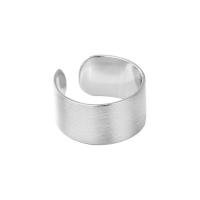 925 Sterling Silver Cuff Finger Ring, plated, Adjustable & for woman 