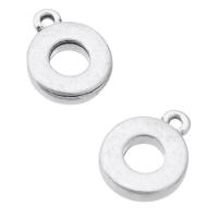 Zinc Alloy Bail Beads, Donut, plated, DIY & hollow Approx 1mm 
