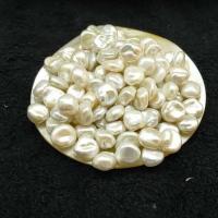 Natural Freshwater Pearl Loose Beads, irregular, polished, DIY white 
