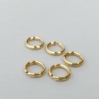 Doublé or anneau brisé, beignet, 14K rempli d’or, Double couche & normes différentes pour le choix, Vendu par PC