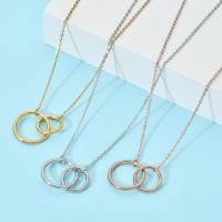 Stainless Steel Jewelry Necklace, 304 Stainless Steel, with 1.97inch extender chain, Vacuum Ion Plating, fashion jewelry & for woman Approx 18.11 Inch 