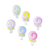 Harz Perlen Schmuck, Lollipop, DIY & Emaille, keine, 28x28x10mm, ca. 100PCs/Tasche, verkauft von Tasche