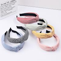 Hair Bands, Polyester, for woman & stripe 